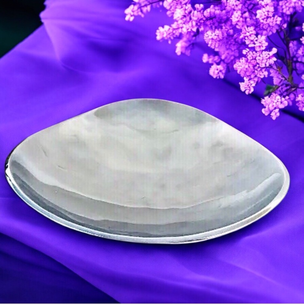 Nambe Cradle Pasta Bowl Silver Alloy Serving or Display 2010